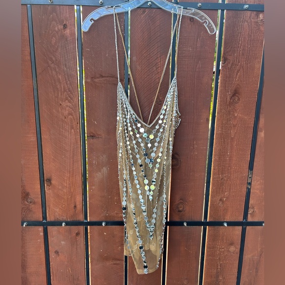 Retrofete Indie Dress in Tannin size M NWT - Picture 4 of 12